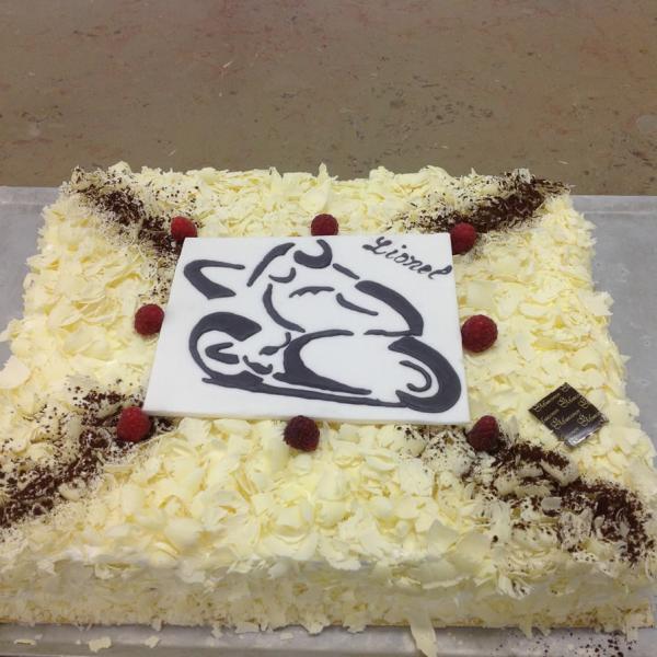 Framboisier anniversaire moto