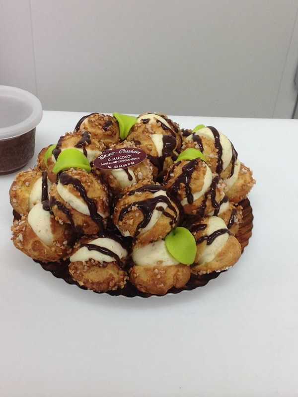 Profiteroles sauce chocolat