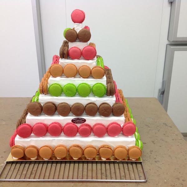 Pyramide de macarons